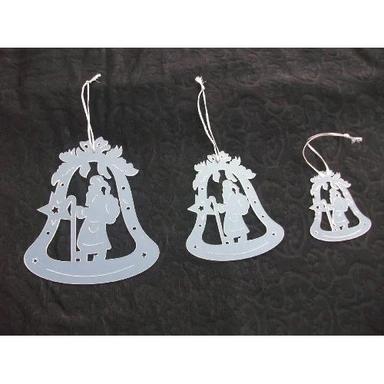 Silver Decorative Christmas Hangings