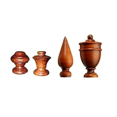 Glossy Decorative Finials And Poles