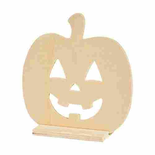 Wooden Pumpkin For Table Decorative Item