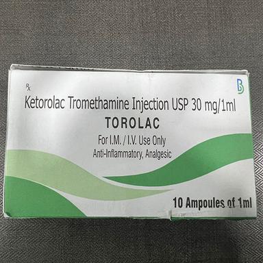 Liquid Ketorolac Tromethamine Injection Usp 30Mg