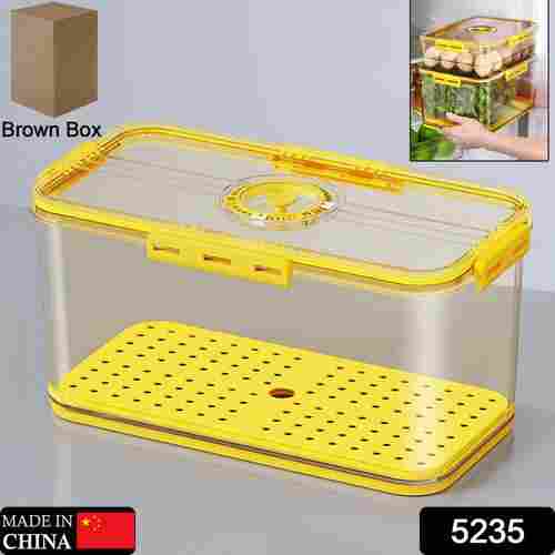 FREEZER FOOD CONTAINERS WITH AIRTIGHT LIDS DRAIN TRAY