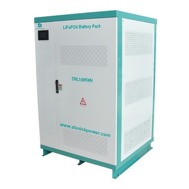 White And Green Customized 80Kwh 100Kwh Ess Energy Storage System High Voltage Lifepo4 Lithium Ion Battery Built In Mppt Solar Controller