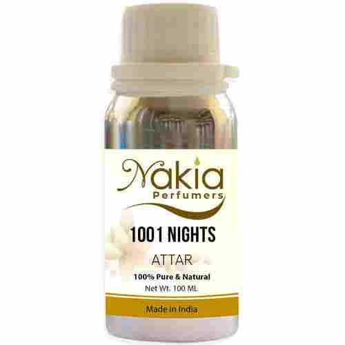 Nakia 1001 Nights Attar 100ml Alcohol Free Perfume Oil For Men and Women