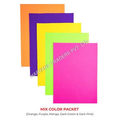 High Quality Fluorescent Paper A4 (50 Sheets) 80 Gsm - 21.0Cm X 29.7Cm