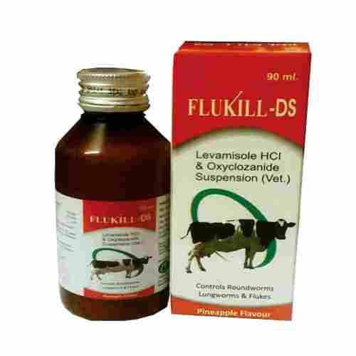 90 ML Levamisole HCl And Oxyclozanide Suspension