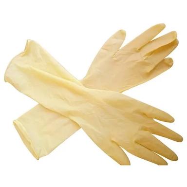 Light Yellow Nitrile Powder Free Disposable Gloves