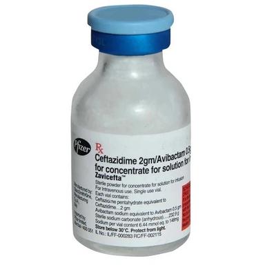Zavicefta 2.5 Injection (Ceftazidime 2Gm  Avibactam 500Mg) General Medicines