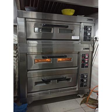 Semi Automatic Electric Baking Oven