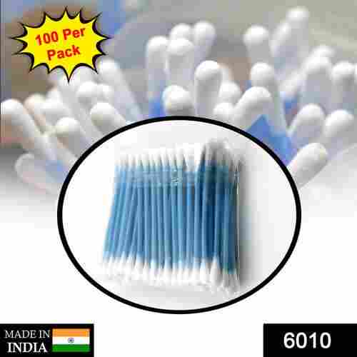 SMALL COTTON BUDS FOR EAR CLEANING SOFT AND NATURAL COTTON SWABS (100 PER PACK) (6010)
