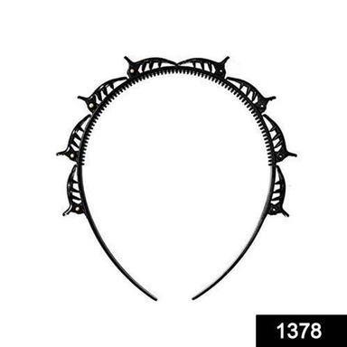 Black Hair Styling Headband Hair Hoop Hair Band (1378)