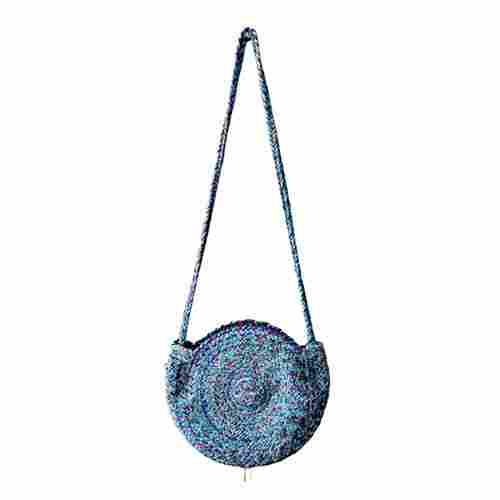 KFT-09 Assorted Cotton Braided Jute Bag