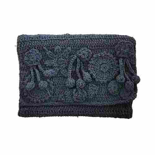 KFT-33 Cotton Crochet Clutch Bag