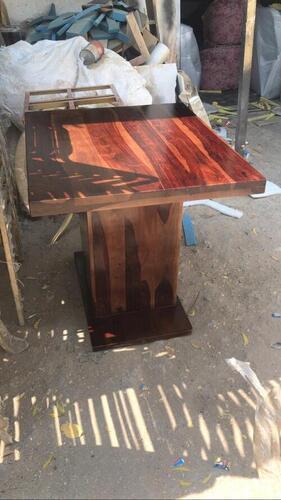 mango wooden table for cafe and restaurants