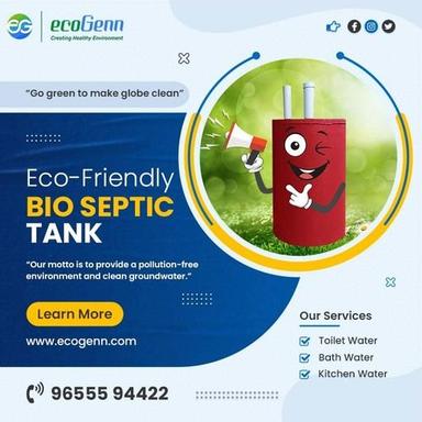 Bio Septic Tank In Gandhipuram Application: Sewage Water Treatment System