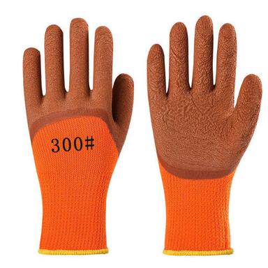 Cotton Full Finger Foam Coated Gloves