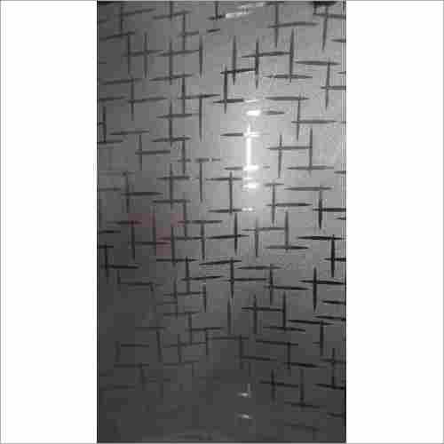 3D Cross Pattern Frosted Glass Film