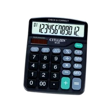 Black M-29 Digital Calculator