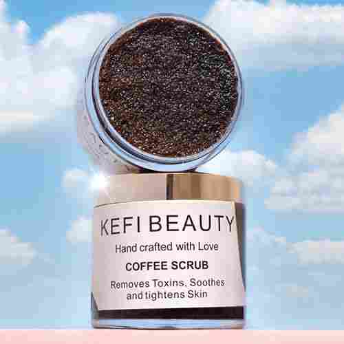 KEFI BEAUTY Organic Coffee Scrub Suitable For All Skin Types 100gm