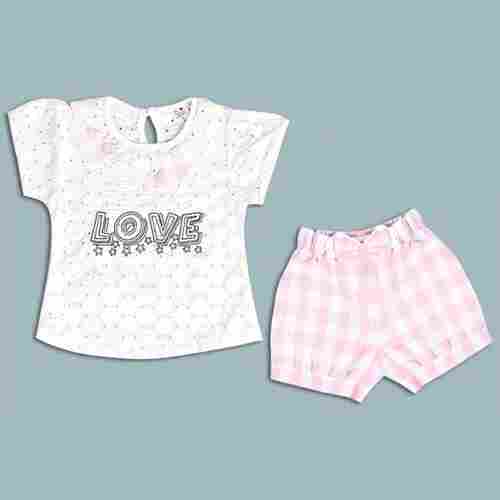 Kids Cotton Shorts With Top