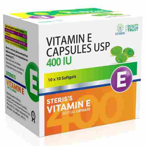 Vitamin-E Softgel Capsules 400IU USP