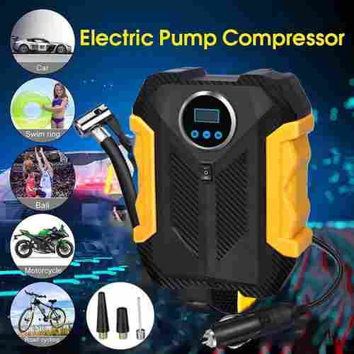 Portable Electric Car Air Compressor Pump for Car and Bike Tyre (1618)