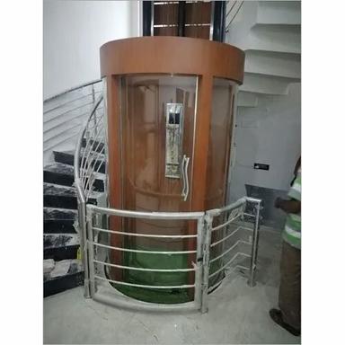 Stainless Steel Hydraulic Home Elevators