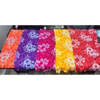 Multicolor Polo Shawl Flower
