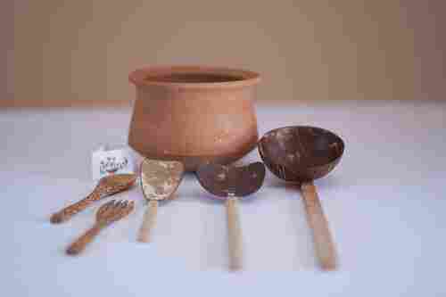 Coconut Shell Serving Spoons