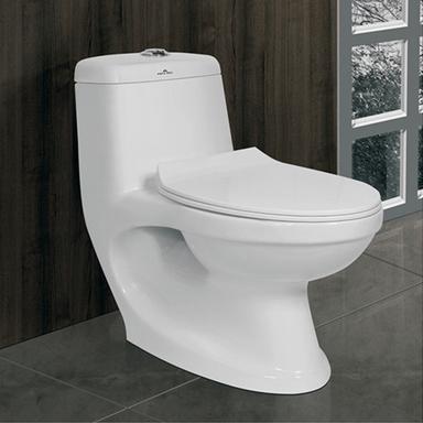 White 670X350X635Mm One Piece Toilet Seat