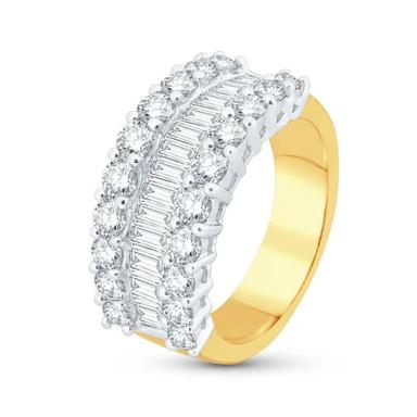 Yellow Gold Diamond Ring Diamond Clarity: Fl