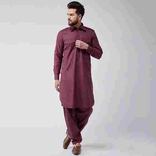 Mens Cotton Pathani Kurta