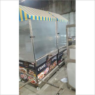 Black Stainless Pizza Noodle Stall