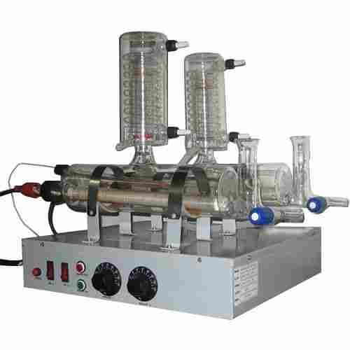 All Glass Double Distiller With Double Safety