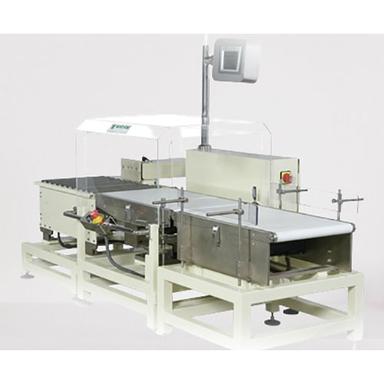 Gray & White Check Weigher