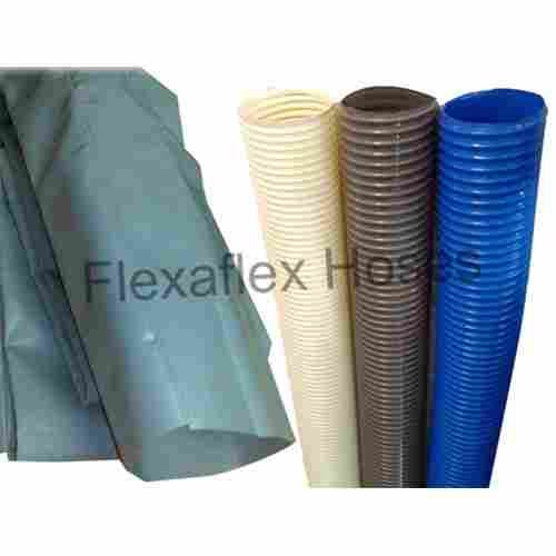 PVC Flexible Duct Hose With Rigid PVC Reinforcement