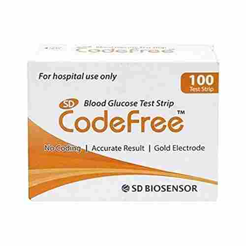 SD Bioline Blood Glucose Test Strip - Code Free