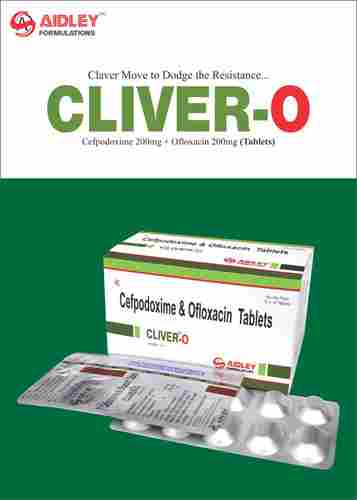 Tablet Cefpodoxime 200mg + Ofloxacin 200mg