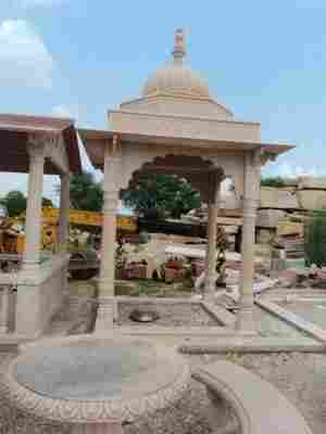 Sand stone outdoor chhatri