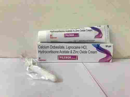 Calcium Dobesilate0.5 Lignocane HCl 3.0 Hydrocortisone Acetate 0.25  Zinc Oxide 5.0 Cream