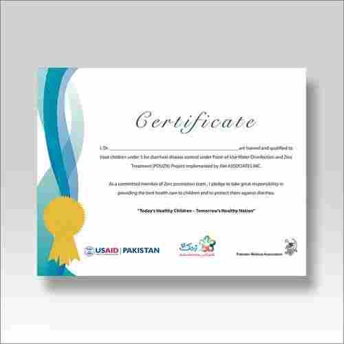 Certificates Printing Service