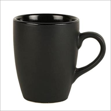 Black 300Ml Ceramic Matte Finish Coffee Mug