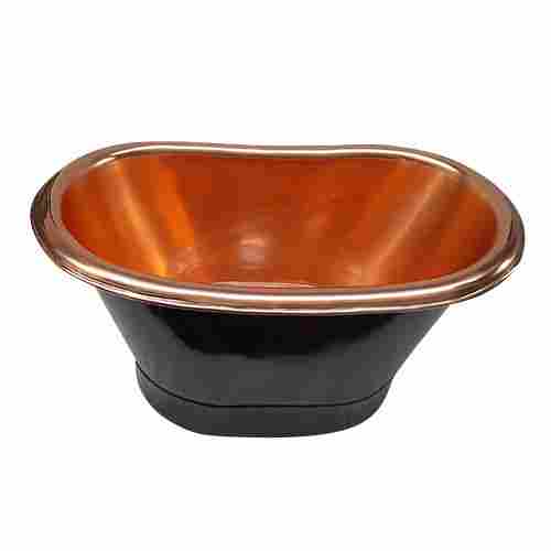 Single Bowl Copper Wash Basin