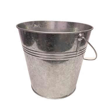 Silver Gardern Flower Bucket
