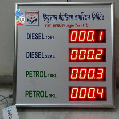 Petrol Pump Rate Displays Application: Commercial