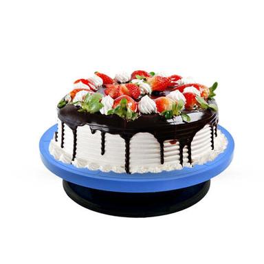 Multi / Assorted Rotate Round Cake Stand For Birthday Party Use (2099B)