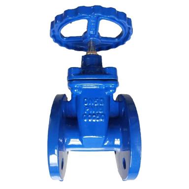 Cast Iron Rubber Solid Encapsulated Wedge Nrs Resilient Seat Slide Gate Valve