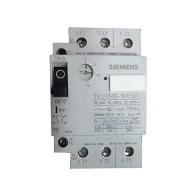 White Siemens Energy High Voltage Circuit Breaker
