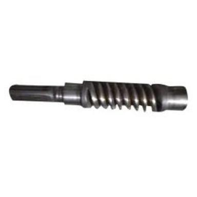 Silver Industrial Electric Worm Shaft