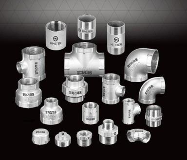 Silver Histen Threaded Pipe Fittings