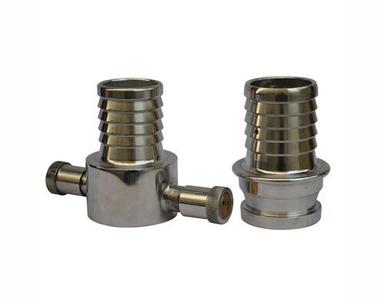 Silver Fire Hose Coupling